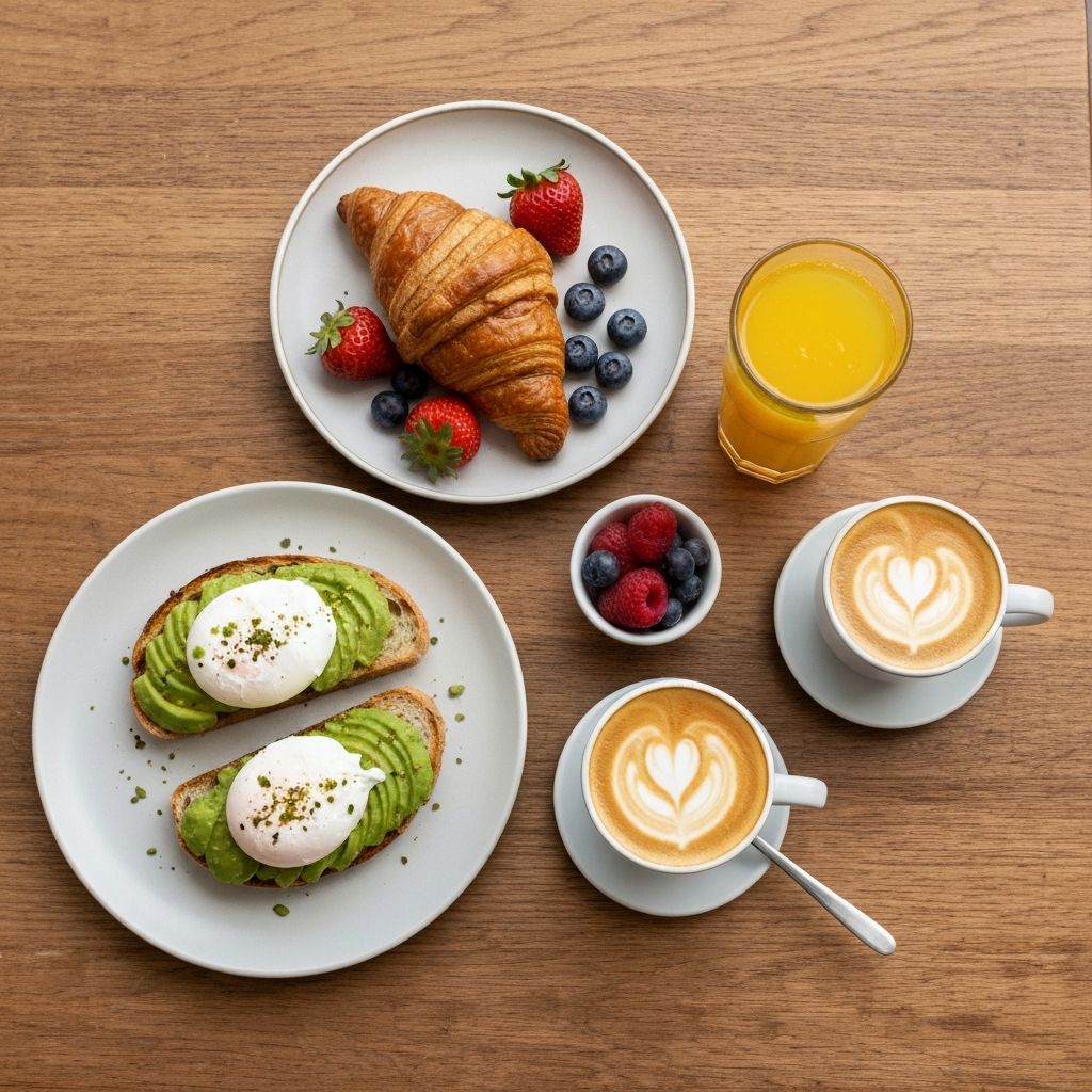 Desayuno en Melido Café